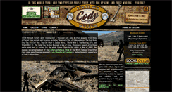 Desktop Screenshot of codydugupgunmuseum.com