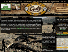 Tablet Screenshot of codydugupgunmuseum.com